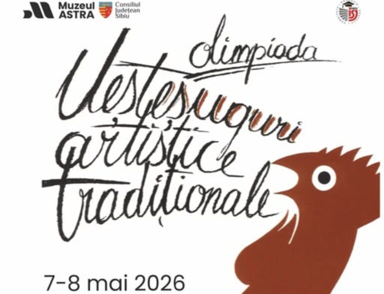 Olimpiada Meșteșuguri Artistice Tradiționale 2026, faza județeană Sibiu: program, secțiuni și participanți