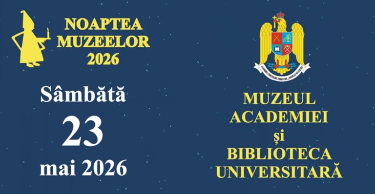 Noaptea Muzeelor 2026 la Academia Forțelor Terestre „Nicolae Bălcescu” din Sibiu: istorie militară, expoziții și ateliere interactive