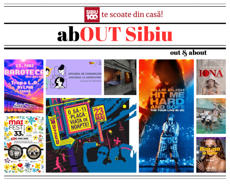 abOUT Sibiu: De la Noaptea Muzeelor și Faust, până la Maratonul Internațional Sibiu – agenda ta culturală de vineri până vineri