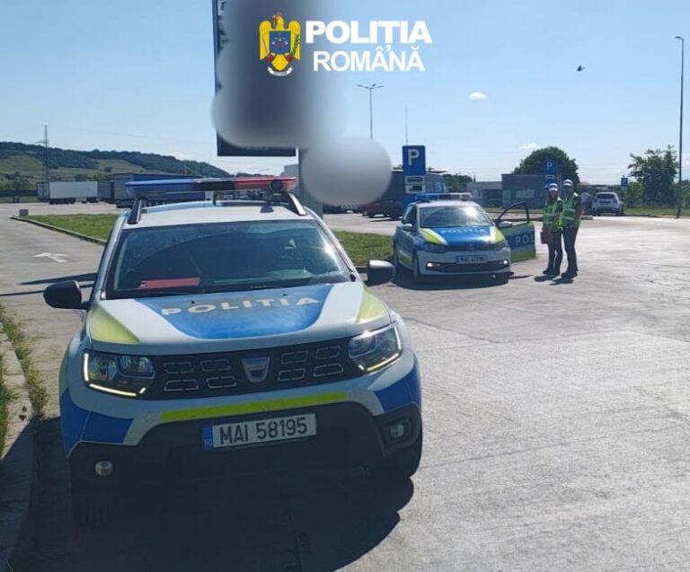 Viteză extremă pe Autostrada A1: 181 și 182 km/h în timpul unei razii a polițiștilor