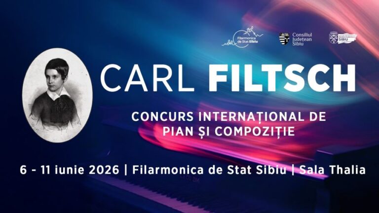 Cei mai promițători tineri pianiști se întâlnesc la Sibiu, la ediția aniversară cu numărul XXX a Festivalului-Concurs „Carl Filtsch”
