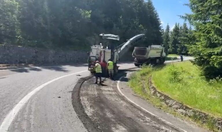 VIDEO: Transfăgărășanul intră în șantier! Șoferii sunt avertizați să circule cu prudență