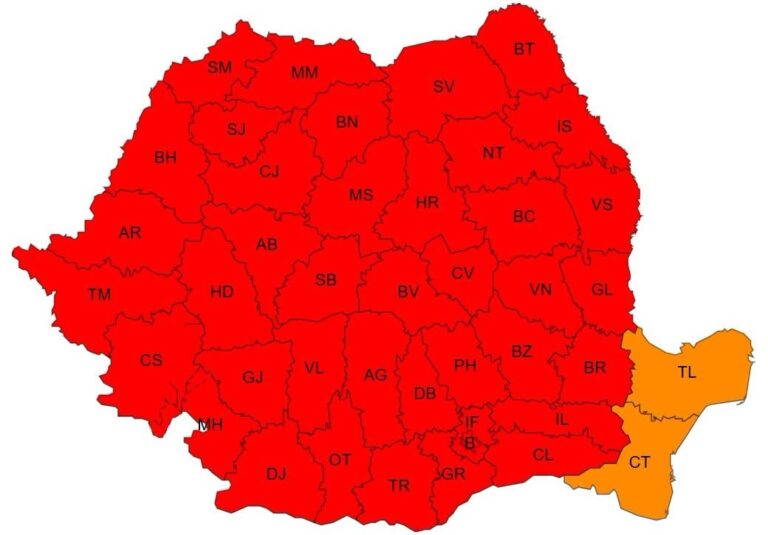 Canicula paralizează traficul greu! Noi restricții pe drumurile naționale și autostrăzi