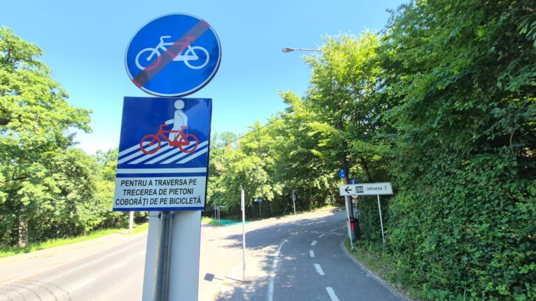 FOTO/VIDEO: Modificare rutieră pe strada Ludoș contestată de sibieni și ONG-uri: „Pietonii sunt dezavantajați”