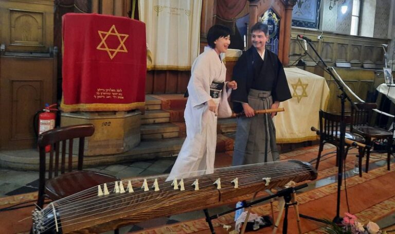 Sufletul Japoniei a răsunat în sinagoga din Sibiu