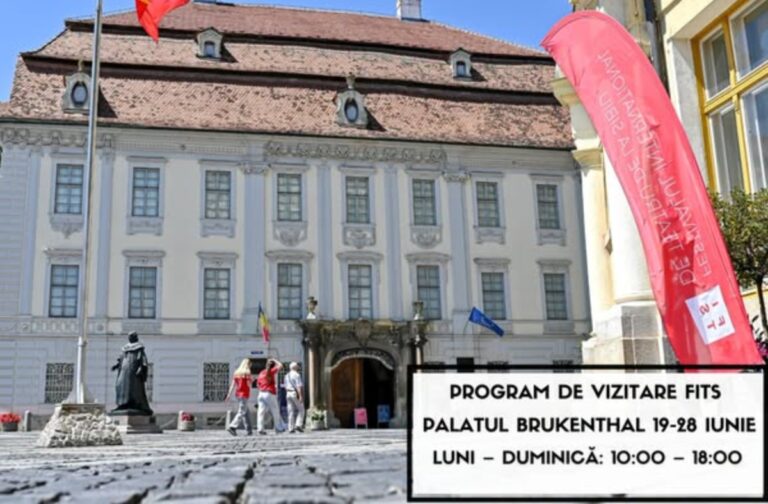 Palatul Brukenthal își prelungește programul de vizitare în timpul FITS 2026. Expoziții speciale și acces extins pentru turiști
