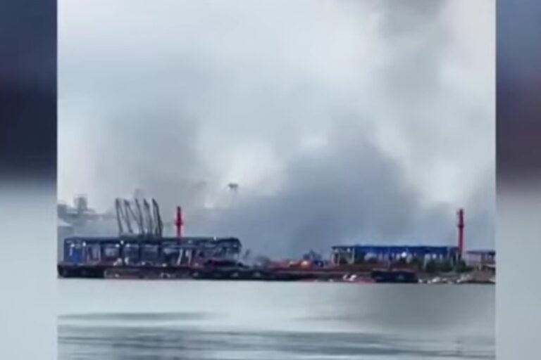 Rusia acuză Ucraina, după explozia dronei maritime din Portul Constanța. Reacția Ambasadei de la București