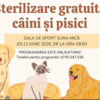 Șura Mică găzduiește, pe 11 iunie, o campanie gratuită de sterilizare pentru câini și pisici