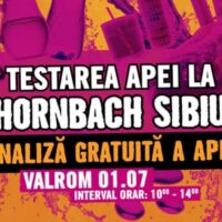 Testare gratuită a apei, în Sibiu - Analiză completă pentru apa din puțuri și foraje