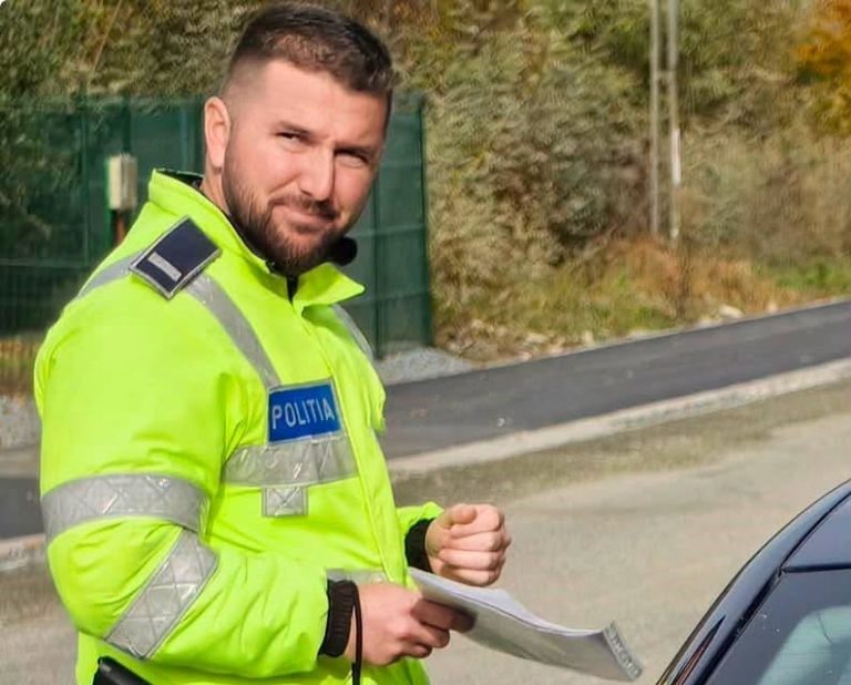 La doar 32 de ani, viața unui polițist din Avrig s-a frânt într-o clipă. Acum luptă pentru un nou început