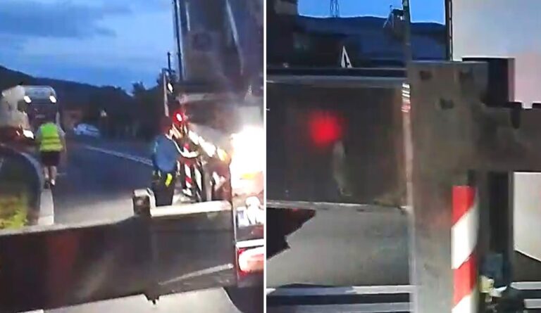ULTIMA ORĂ: Valea Oltului, BLOCATĂ după răsturnarea unui autocamion. Intervenția va dura ore întregi