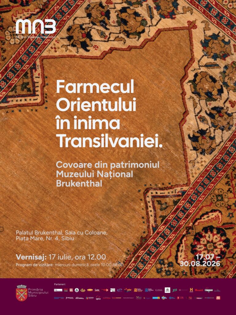 Comori rare, expuse la Sibiu: Covoare orientale spectaculoase pot fi admirate la Muzeul Brukenthal