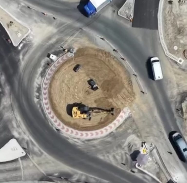 VIDEO: Se schimbă una dintre cele mai aglomerate intersecții de pe DN1, în județul Sibiu