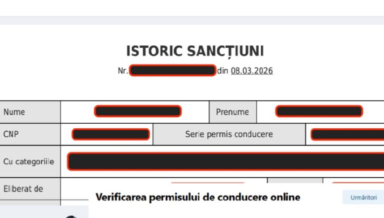 VIDEO – Anunț important de la MAI: Toți șoferii își pot vedea online istoricul amenzilor și punctele de penalizare