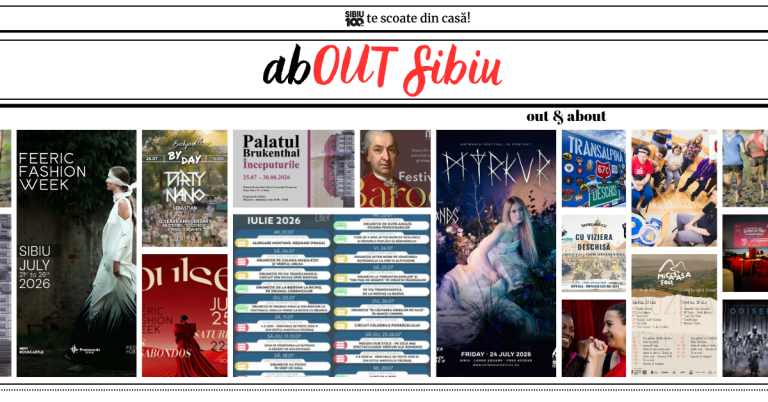 Unde ieșim în Sibiu între 24 – 31 iulie?