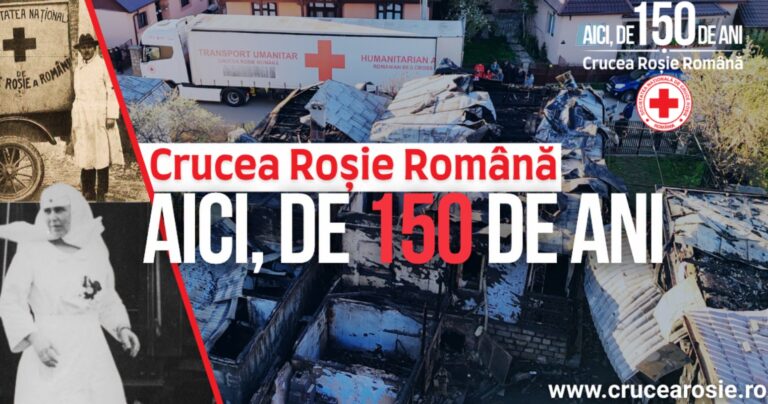 Romfilatelia lansează emisiunea filatelică „Crucea Roșie Română - 150 de ani”. Timbre aniversare dedicate organizației umanitare