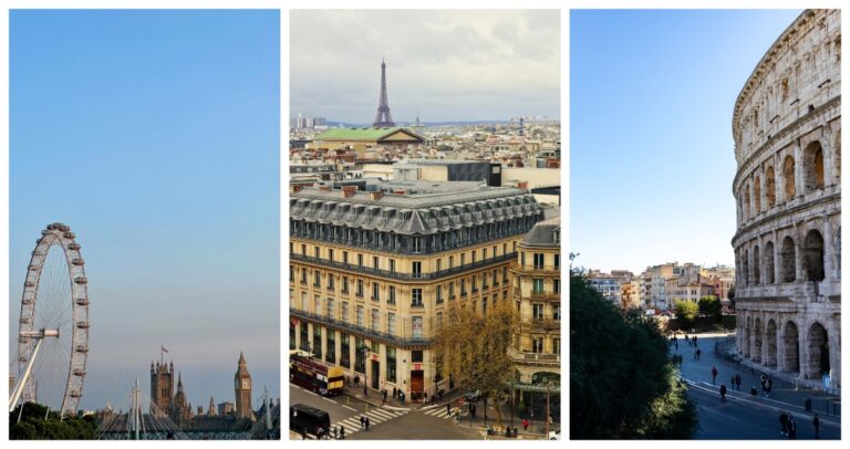 City break în Europa: Londra, Paris sau Roma? Care capitală oferă cel mai bun raport între preț și experiență