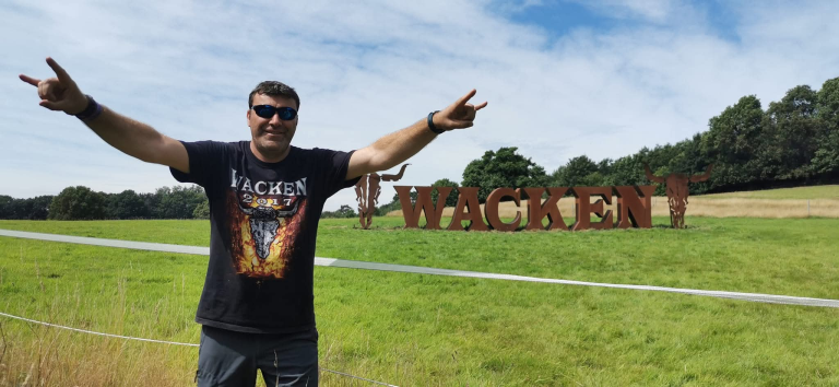Sibianul Laurențiu Străuț, pentru al 14-lea an consecutiv în juriul Finalei Internaționale Wacken Metal Battle