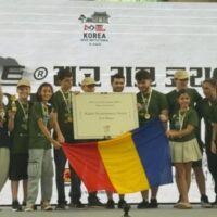 România, pe podium la competiția internațională de robotică din Coreea de Sud. Echipa Robotronic a câștigat locul 3
