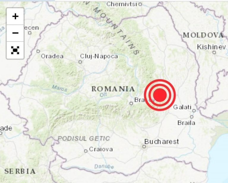ALERTĂ: Un cutremur MEDIU cu magnitudinea 4,5 s-a produs în România. Unde a fost resimțit