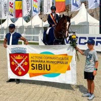 Sibianca Adelina Paralescu, campioană națională la echitație: Sportiva de la CSM Sibiu își apără titlul la Amatori II