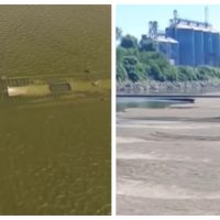 Dunărea dezvăluie noi comori istorice, după seceta extremă. Un posibil proiectil medieval, descoperit în albia fluviului