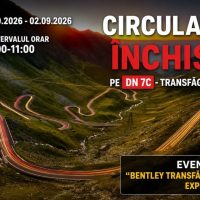 Transfăgărășanul se închide temporar. Restricții de circulație pe DN7C, în 1 și 2 septembrie