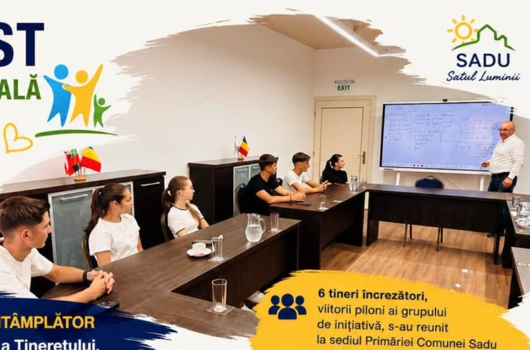 Comuna Sadu, din Sibiu, își pregătește candidatura pentru titlul: „Sat European de Tineret 2027”