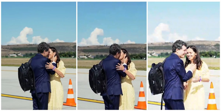 VIDEO: SĂRUTUL de dinaintea zborului! Ce imagini a publicat Nicușor Dan din vizita în SUA