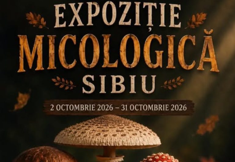 Ciupercile de toamnă, în centrul unei noi expoziții, la Muzeul de Istorie Naturală din Sibiu