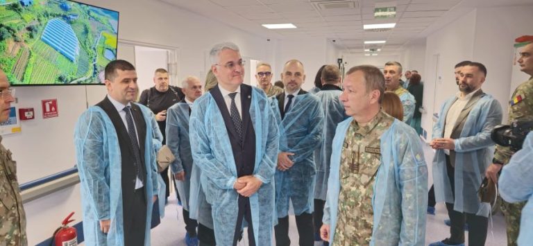VIDEO: Doi miniștri prezenți la Sibiu, la inaugurarea „Pavilionului Nou – Bloc Chirurgical Politraumă – din Cazarma 1044 Sibiu”, din cadrul Spitalului Militar