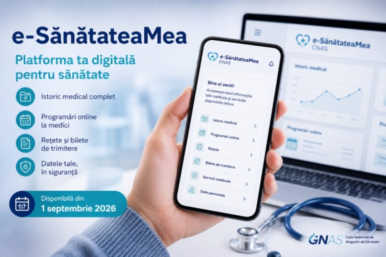 Platforma e-Sănătatea Mea are probleme la înrolare. Guvernul promite rezolvarea situației în cel mult o săptămână