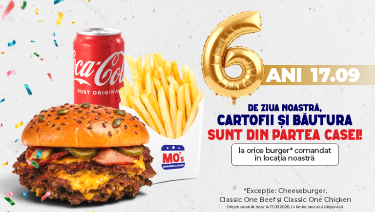 MO’s Burger împlinește 6 ani la Sibiu: Povestea curajoasă dintr-o fostă benzinărie și evoluția burgerilor 100% Black Angus