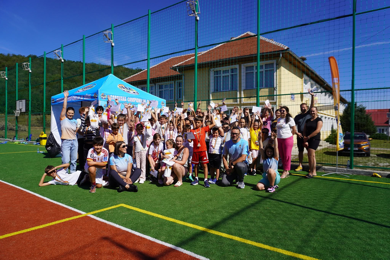 A treia întâlnire la Loamneș: Caravana Campionilor de Mâine, primită din nou cu bucurie