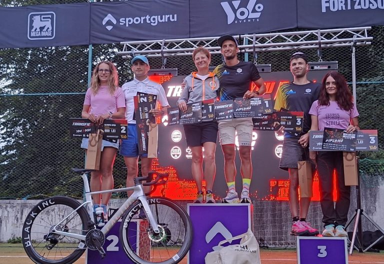 Sibianca Angela-Lăcrămioara „Kiki” Teodorescu, pe podium la Transfier 2026. Locul 3 la categoria 45-49 de ani
