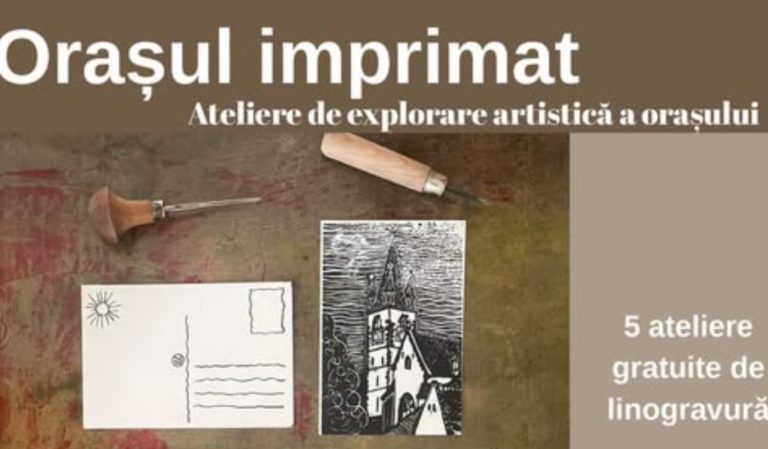 Ateliere de linogravură, la Muzeul Național Brukenthal: Explorează Sibiul prin artă – 1 octombrie, ultima zi pentru înscrieri