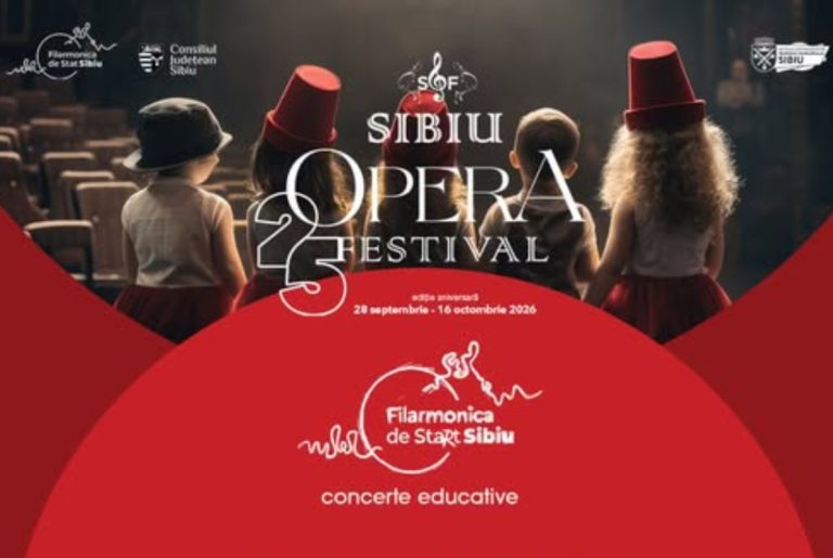 Sibiu Opera Festival 2026 a început. Ediția cu numărul 25 a debutat, la Sala Thalia, cu spectacole pentru copii
