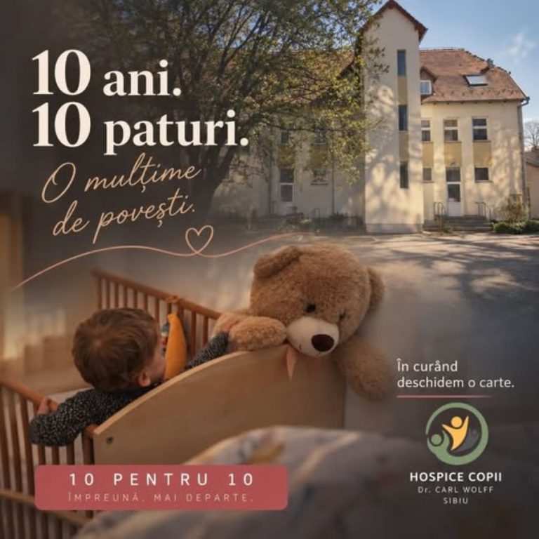 Bazar caritabil pentru Hospice-ul pentru copii Carl Wolff din Sibiu