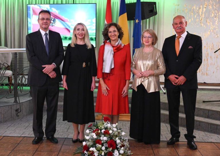 Vizita oficială la Sibiu a E.S. Dnei Ambasador Ulla Krauss-Nussbaumer și recepția cu prilejul Zilei Naționale a Republicii Austria