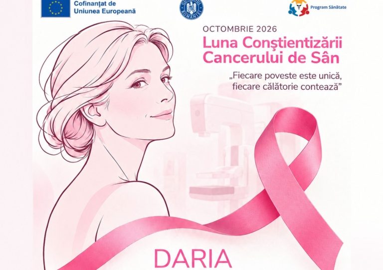 Screeningul pentru cancerul de sân, în prim-plan în luna octombrie. Proiectul DARIA extinde accesul la prevenție și diagnostic precoce - Sibiul, pe lista centrelro regionale incluse în proiect