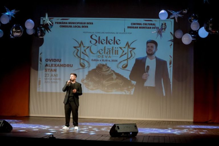 Ovidiu Stan este premiat la festivalul ,,Stelele Cetății” din Deva