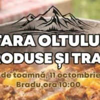 Țara Oltului își aduce tradițiile și bunătățile de toamnă la Bradu. Festivalul are loc pe 11 octombrie