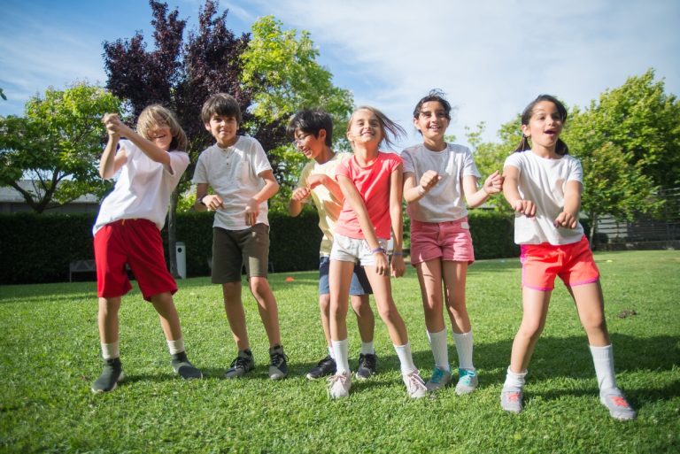 children are having fun