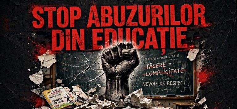 EDITORIAL. STOP abuzurilor din Educație!
