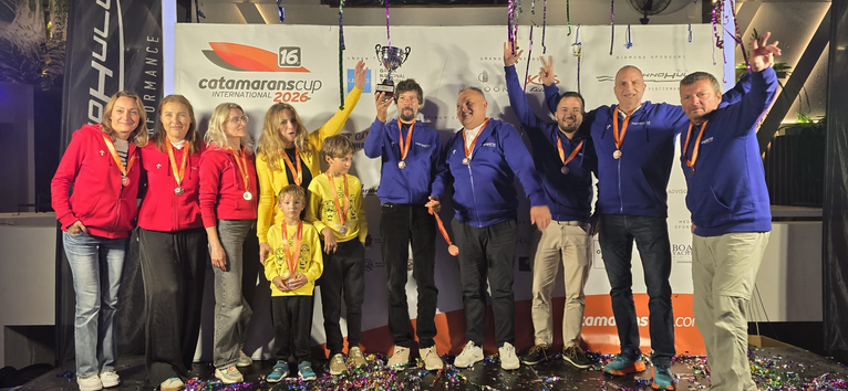 Skipperul sibian Radu Balașiu în topuri la The Catamarans Cup International Regatta 2026