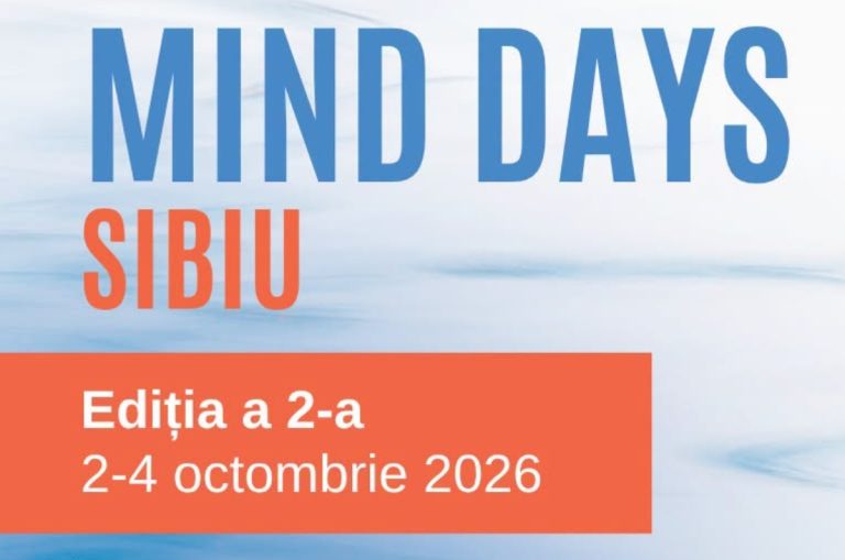 Mind Days revine la Sibiu: trei zile dedicate psihologiei, artei și sănătății mintale