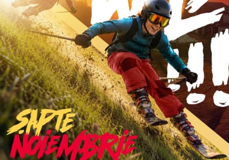 Sibiu: Concurs de schi și snowboard, pe iarbă udă, la Păltiniș Arena